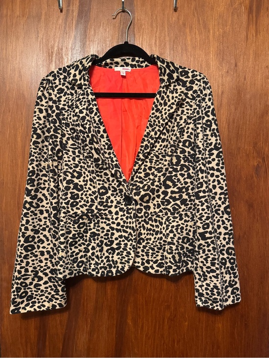 BONGO Jackets & Blazers - Bongo Animal Cheetah Print Blazer Size Large